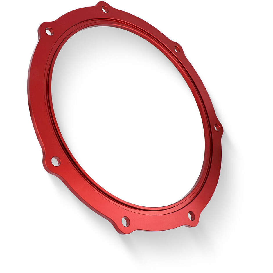 Anello compensatore per carter trasparente frizioni ad olio Ducati CAC02 CNC Racing Rosso