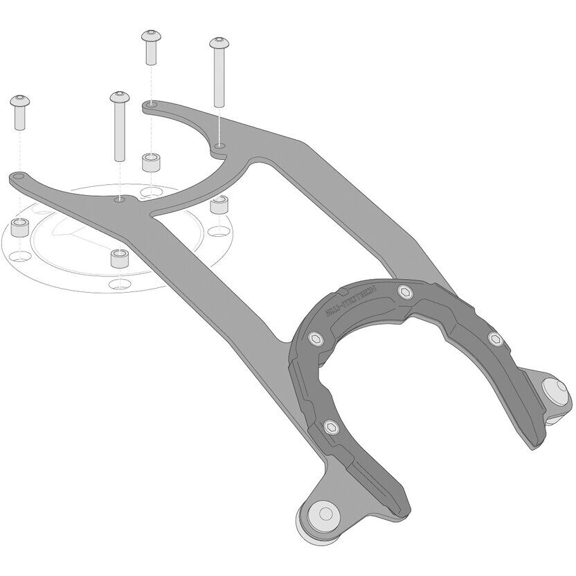 Anneau de réservoir PRO Sw-Motech TRT.00.787.21200/B pour honda CB 500X à partir de 2018