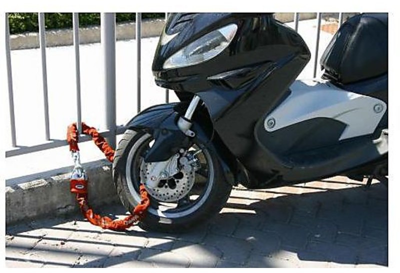 Anti-Diebstahl-Motorrad-Modell Alien Kette mit Schloss Online-Verkauf 