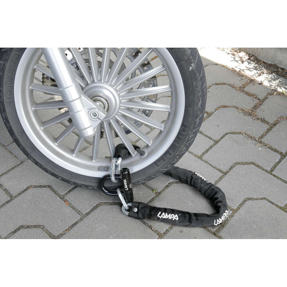 Anti-theft chain with arc padlock Lampa Atrox 90 cm