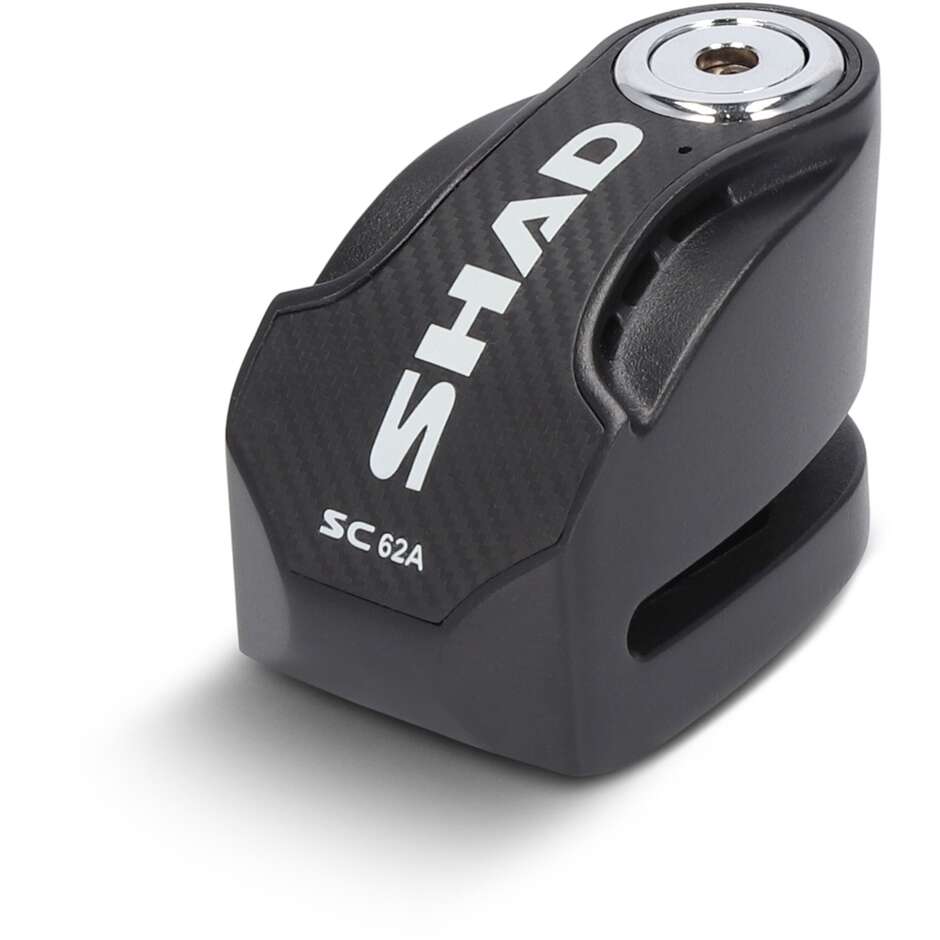 Antifurto Blocca Disco Sonoro 120dB Shad SC62A Nero - Perno 10mm