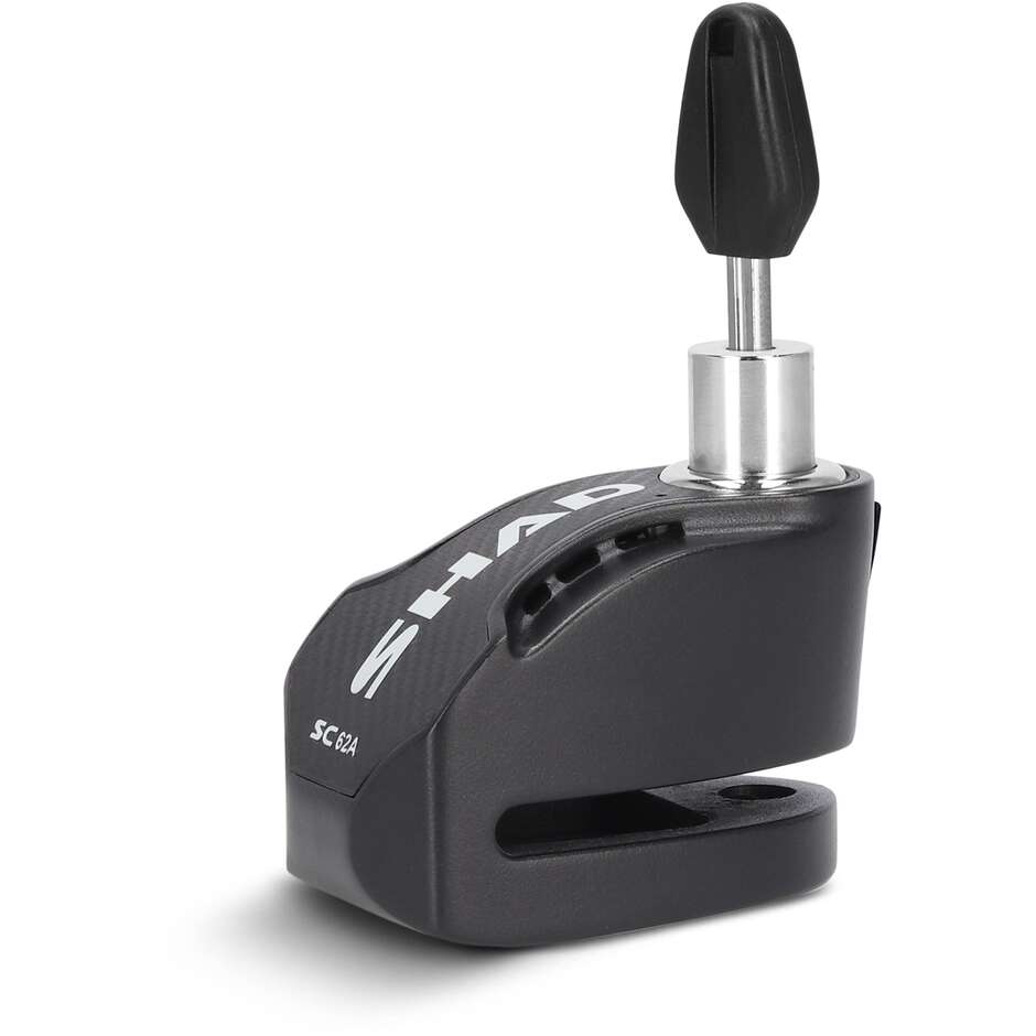 Antifurto Blocca Disco Sonoro 120dB Shad SC62A Nero - Perno 10mm
