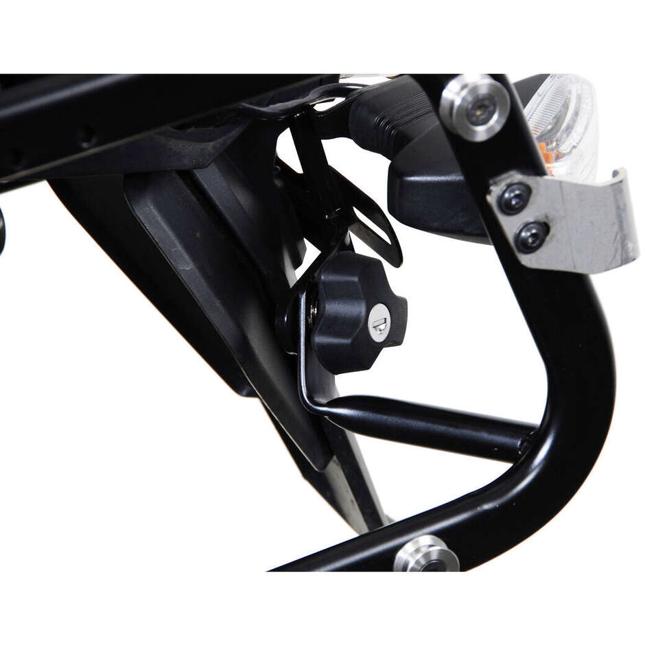 Antifurto con 2 serrature, 2 chiavi Per Telai Laterali Evo Nero Sw-Motech QLS.00.046.10101/B