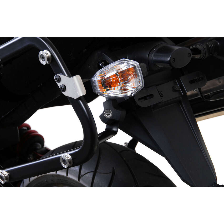 Antifurto con 2 serrature, 2 chiavi Per Telai Laterali Evo Nero Sw-Motech QLS.00.046.10101/B