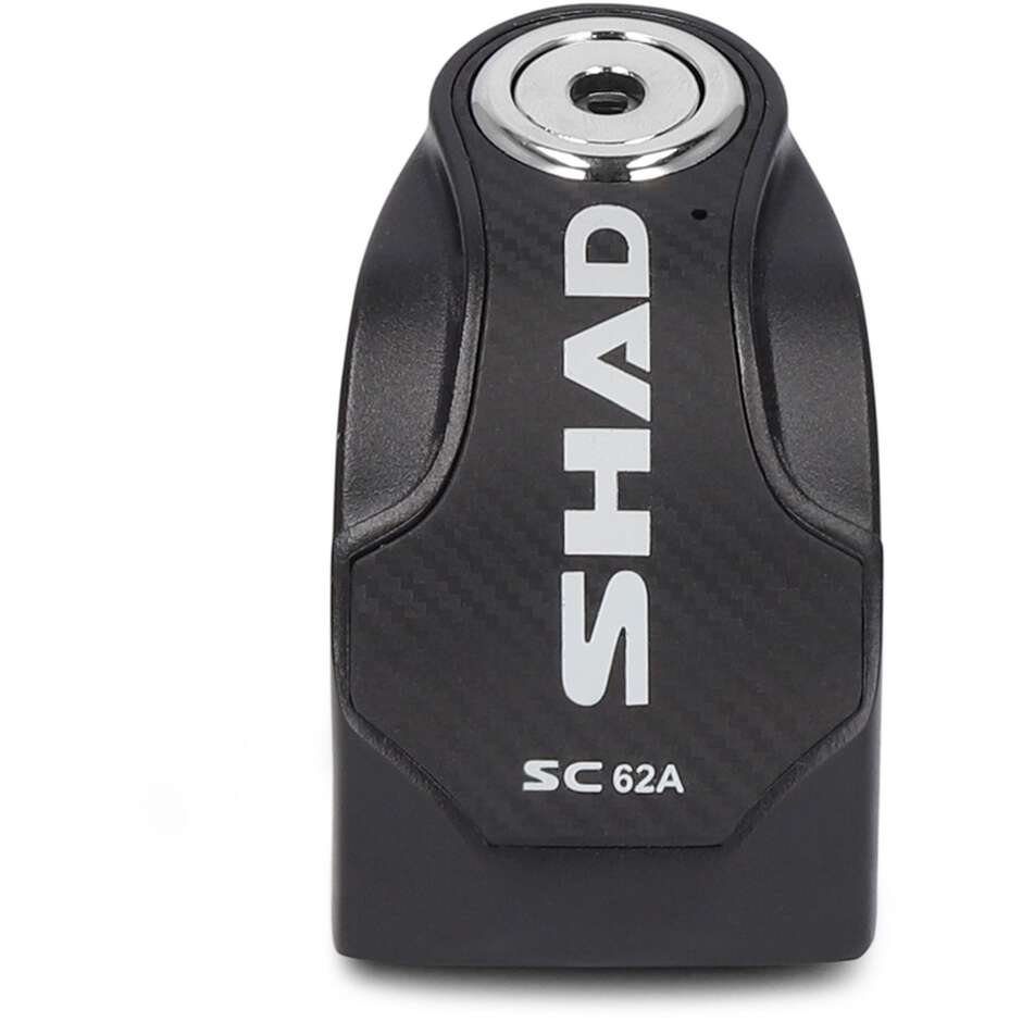 Antivol de disque Shad SC62A 120 dB avec signal sonore - Noir - Axe de 10 mm
