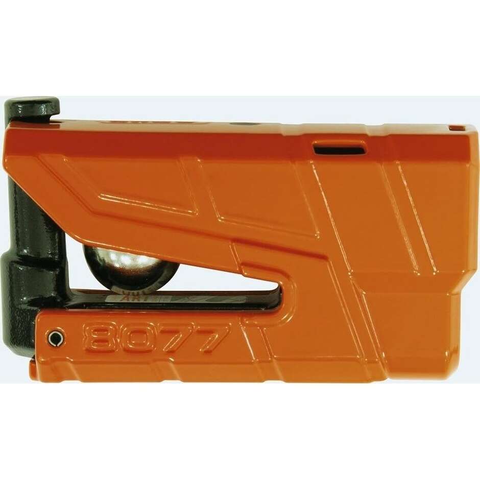Antivol à disque pour moto Abus GRANIT DETECTO XPLUS 8077 orange avec alarme sonore