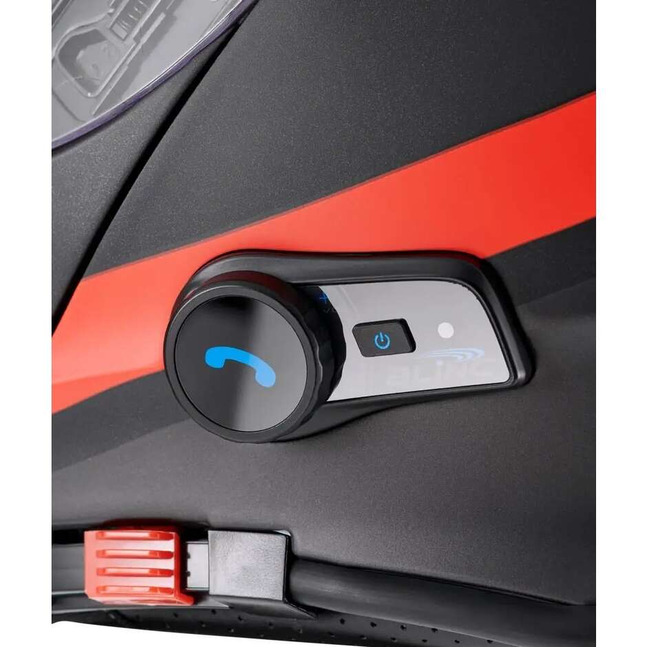 Aprilia Modular BT Matt Black Modular Motorcycle Helmet with Integrated Bluetooth