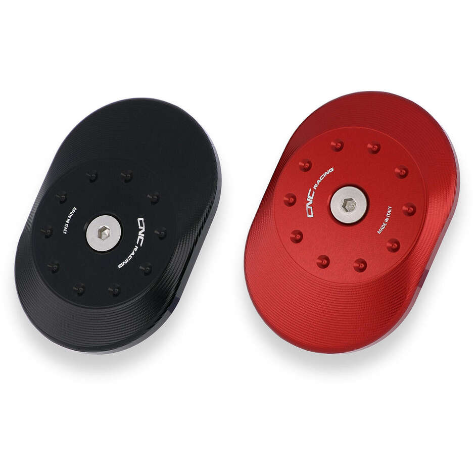 APRILIA SWINGARM PIVOT CAP KIT CNC Racing TT348 Red