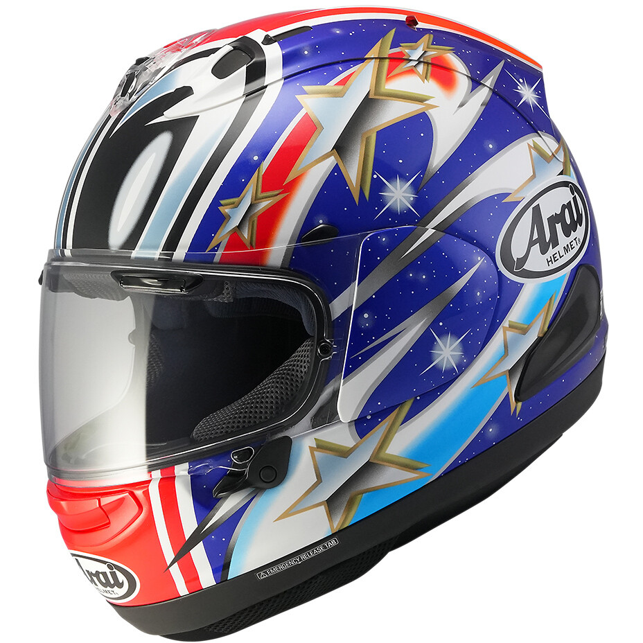 Arai RX-7V Evo Nakano Red Full Face Motorcycle Helmet