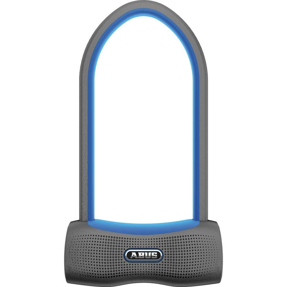 Arched Padlock For Motorcycles and Bikes Abus SmartX 770A Length 23 Cm Blue