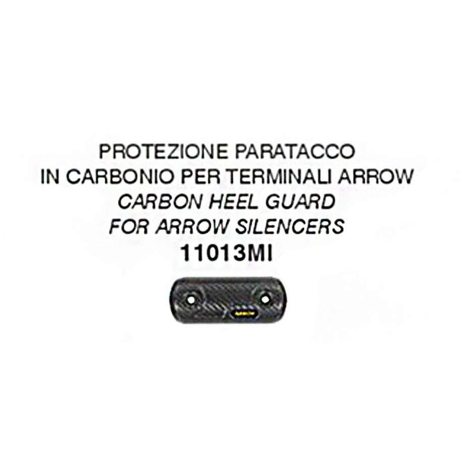 Arrow Carbon Heat Shield For Kove 800X Pro (24-26); 800X Rally (25-26)