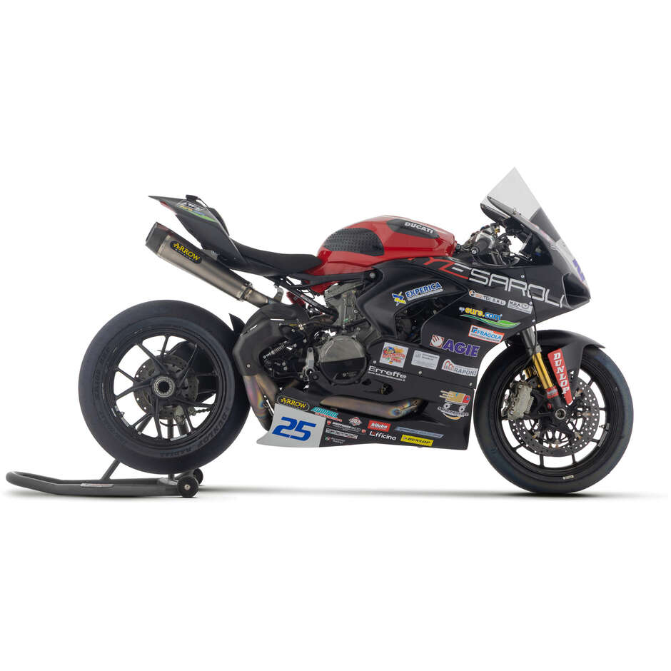Arrow COMPETITION EVO-2 Full Titanium Exhaust System for Ducati Panigale V2 (20-24); Streetfighter V2 (22-24)