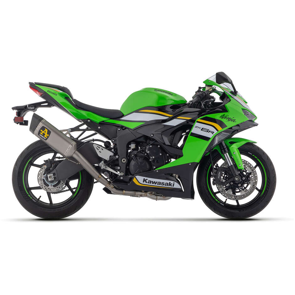 Arrow COMPETITION FULL TITANIUM Complete Exhaust For Kawasaki ZX-6R 636 (24-25)