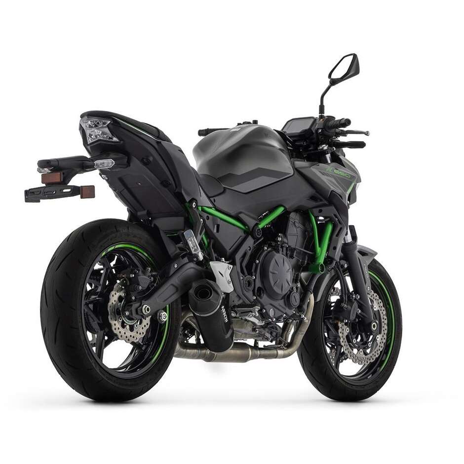 Arrow Complete Exhaust System Approved Indy Race EVO Dark Aluminum Kawasaki NINJA 650