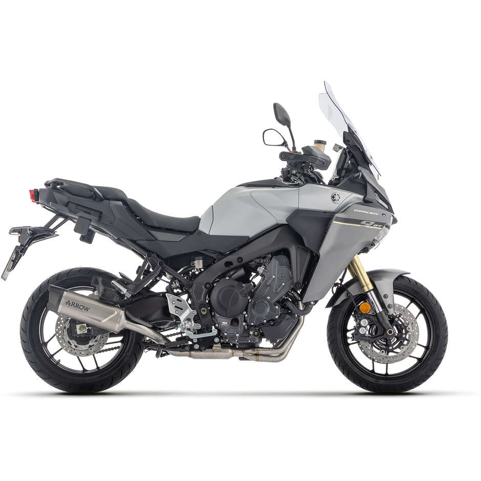 Arrow Complete Exhaust System Approved with Indy Race EVO Titanium Terminal for Yamaha TRACER 9 All Version (25)
