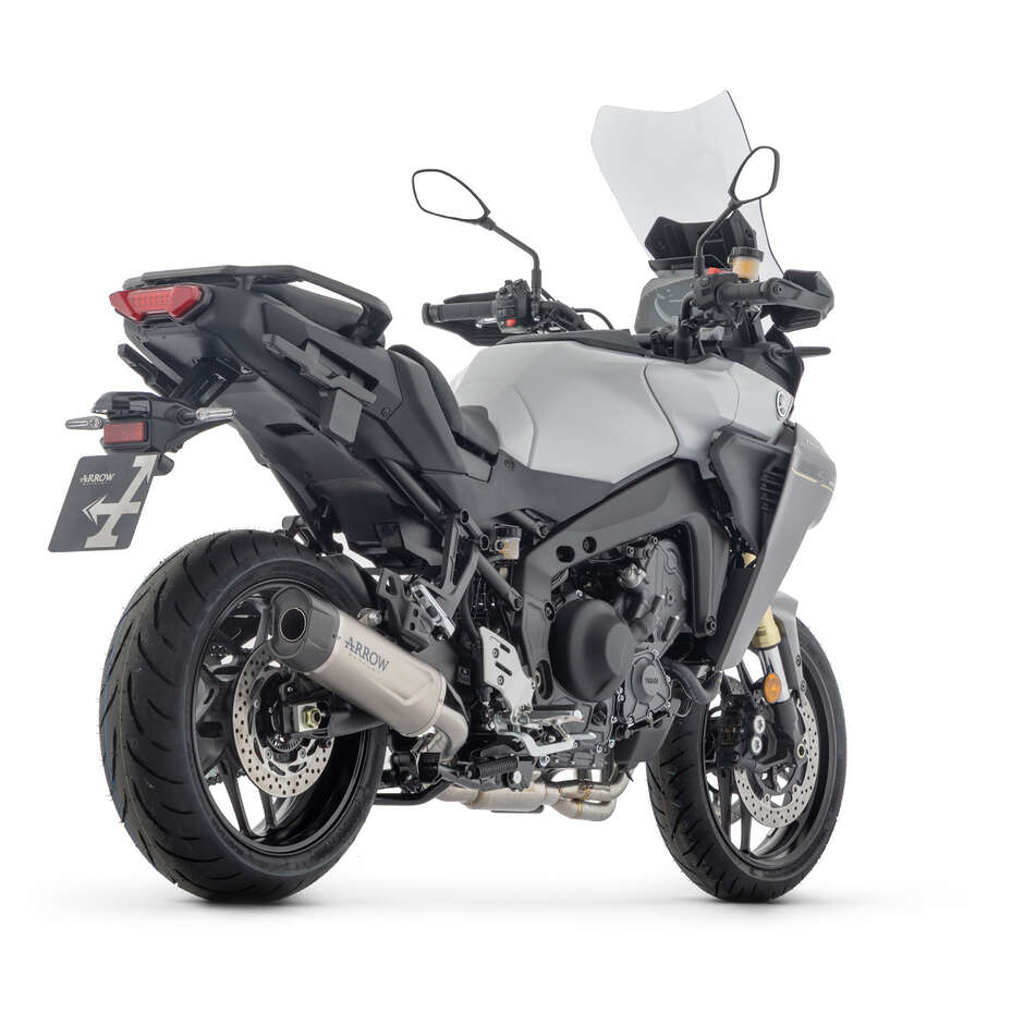 Arrow Complete Exhaust System Approved with Indy Race EVO Titanium Terminal for Yamaha TRACER 9 All Version (25)