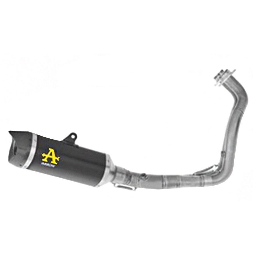 Arrow Complete Racing Exhaust with Thunder Dark Aluminum Silencer for Yamaha MT-07 (25)