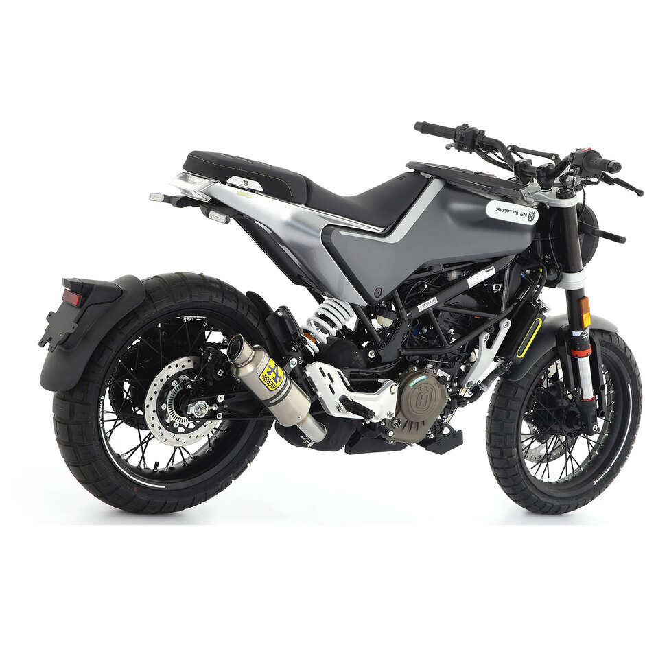 Arrow GP2 Silencieux d'échappement pour Husqvarna Svartpilen / Vitpilen 125 (21-23)