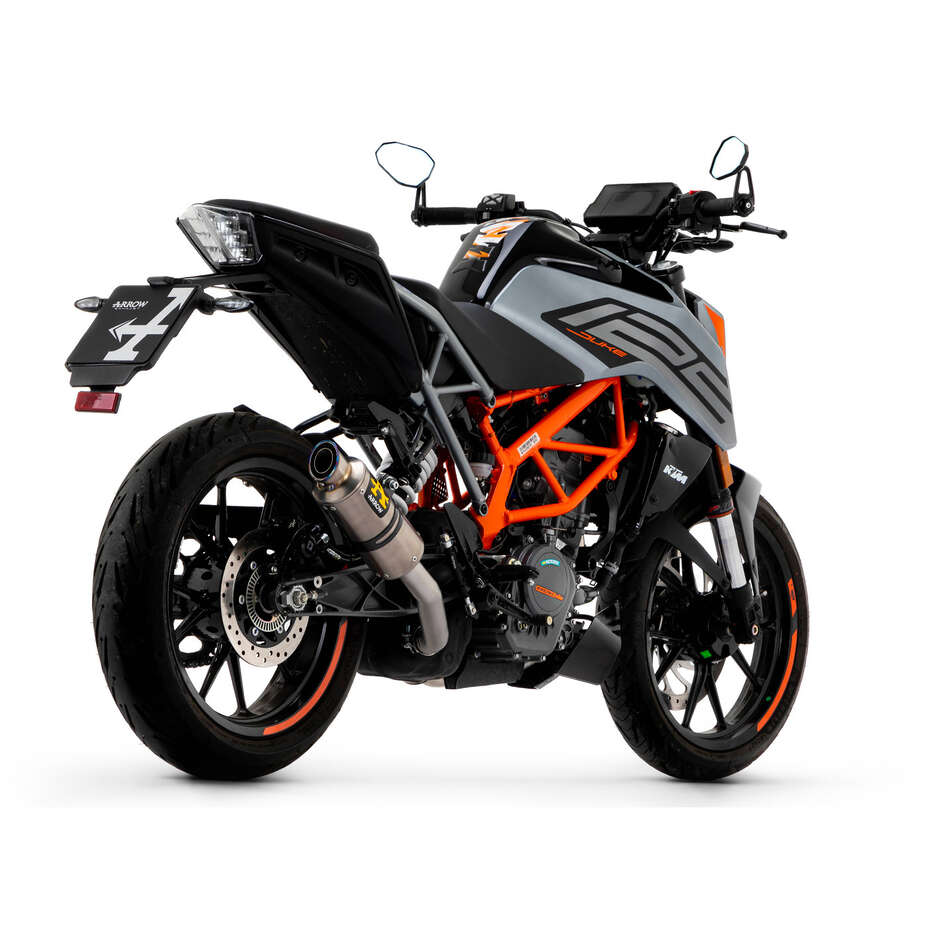 Arrow GP2 Titan-Auspuffschalldämpfer für KTM DUKE 125 / 390 (21-23)