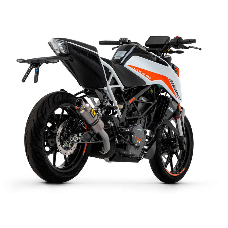Arrow GP2 Titan-Auspuffschalldämpfer für KTM DUKE 125 / 390 (21-23)