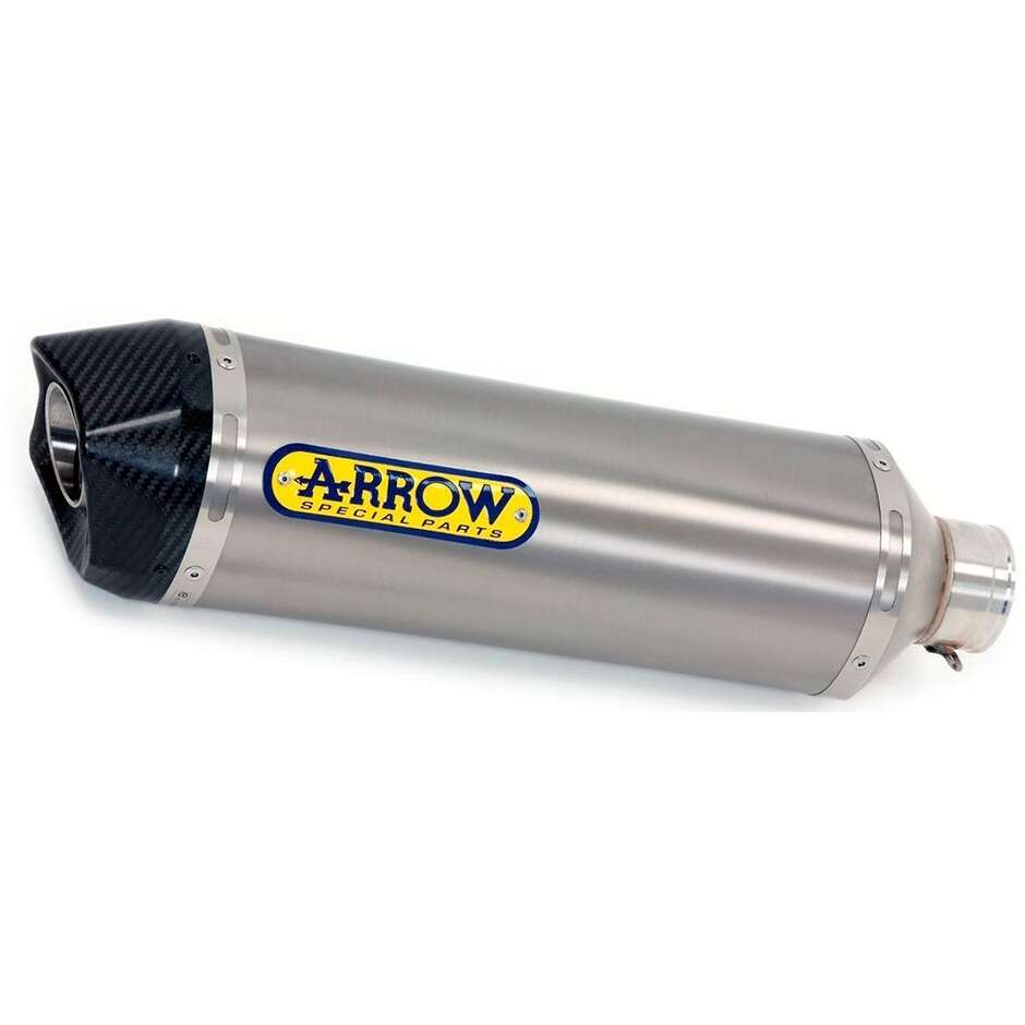 Arrow Indy-Race aluminum exhaust with carby end cap for Kawasaki VERSYS 1000 (21-24)