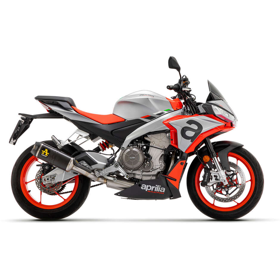 Arrow Indy-Race carbon exhaust with carby end cap for Aprilia RS 660 / (20-24); TUONO 660 (21-24)