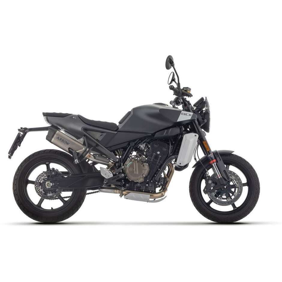 Arrow Indy Race EVO titanium exhaust with carby end cap for Husqvarna Svartpilen 801 (24-25)