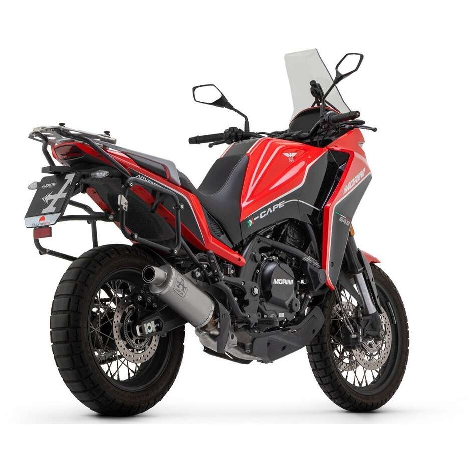 Arrow Indy-Race Titan-Auspuffschalldämpfer für Moto Morini X-CAPE 650 (22-25)