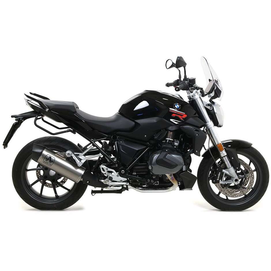 Arrow Maxi Race-Tech aluminum exhaust with carby end cap for BMW R 1250 R / RS (19-20)
