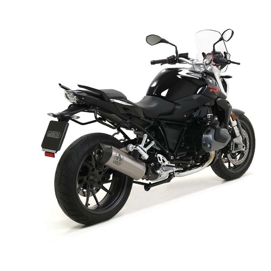 Arrow Maxi Race-Tech aluminum exhaust with carby end cap for BMW R 1250 R / RS (19-20)