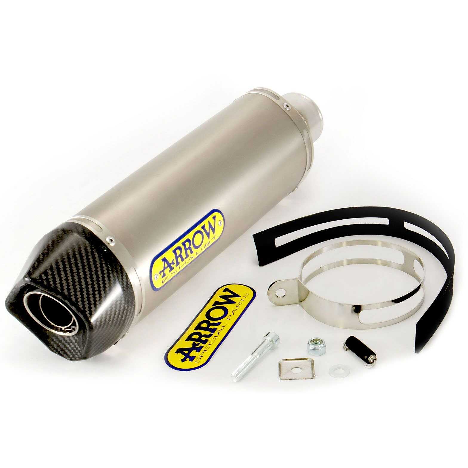 Arrow Maxi Race-Tech aluminum exhaust with carby end cap for KTM