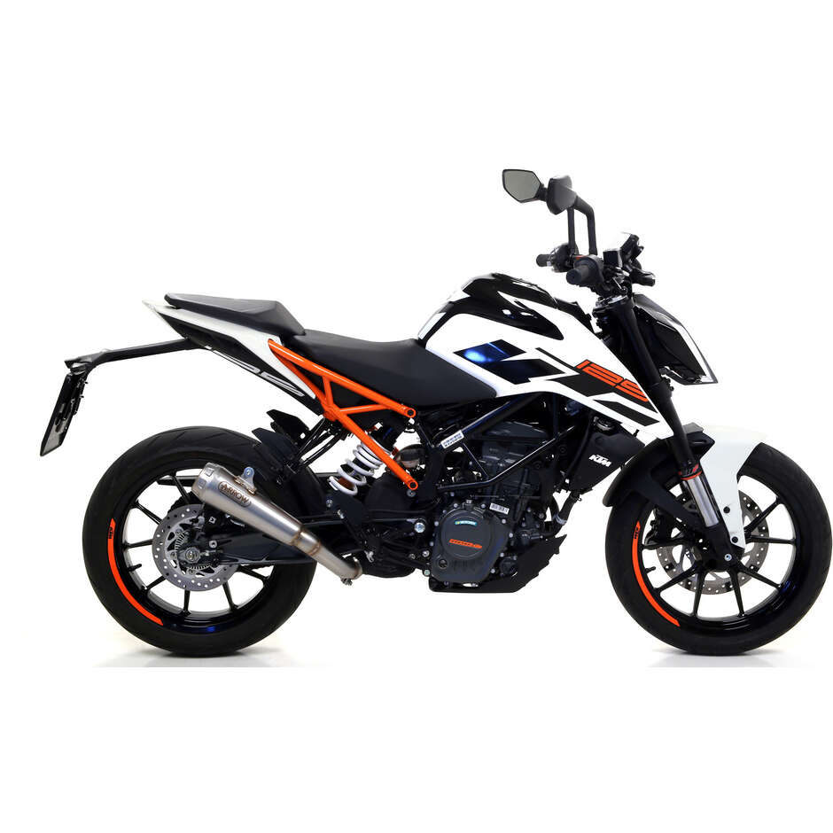 Arrow Pro-Race Nichrom Auspuffschalldämpfer für KTM DUKE 125 / 390 (17-20)