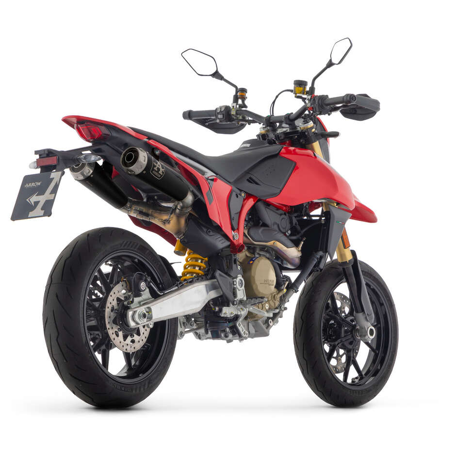 Arrow Pro-Race Nichrom Dark Exhaust for Ducati Hypermotard 698 Mono (24-25)