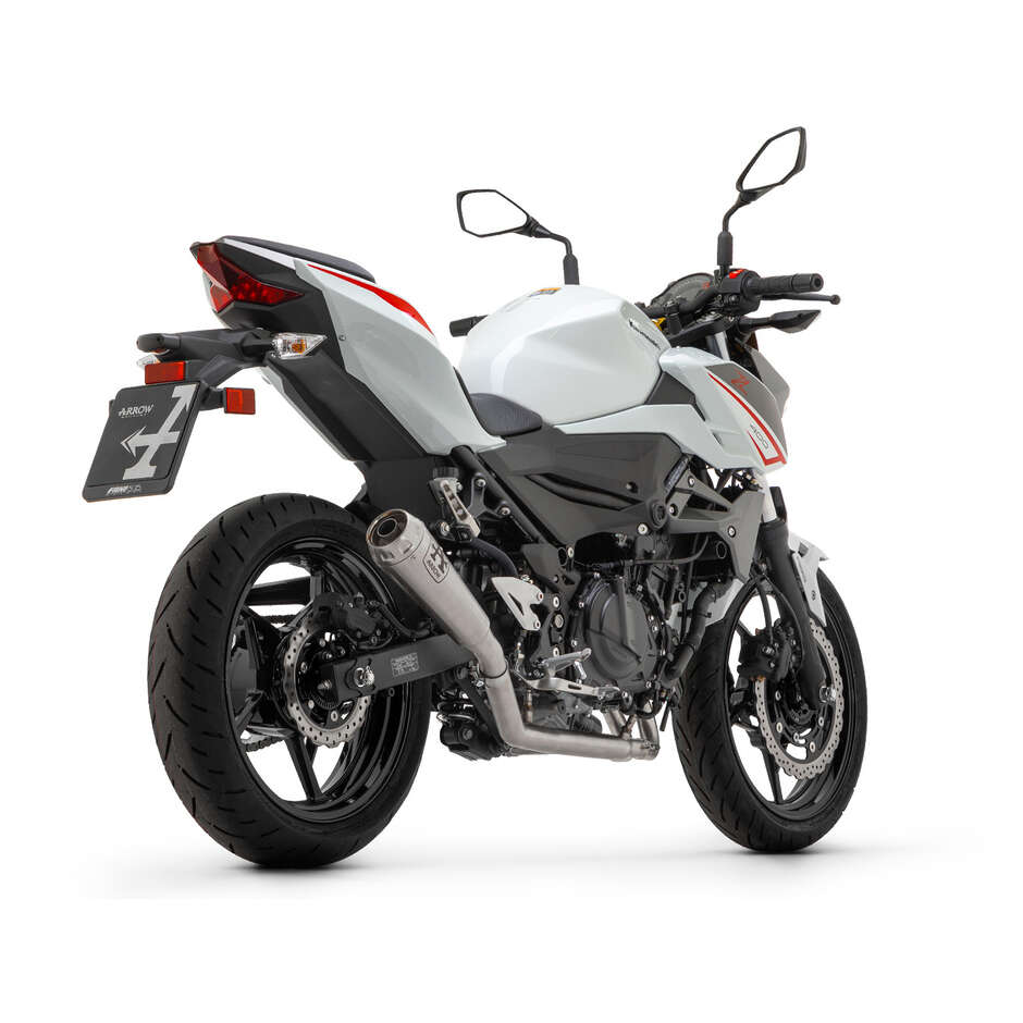 Arrow Pro-Race Nichrom Exhaust for Kawasaki NINJA 400 (18-25); Z 400 (19-25)