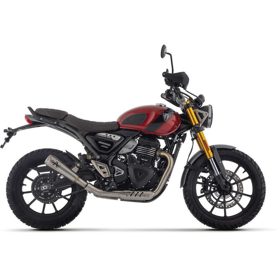 Arrow Pro-Race Nichrom Exhaust for Triumph SCRAMBLER 400 X; SPEED 400 (24-25)