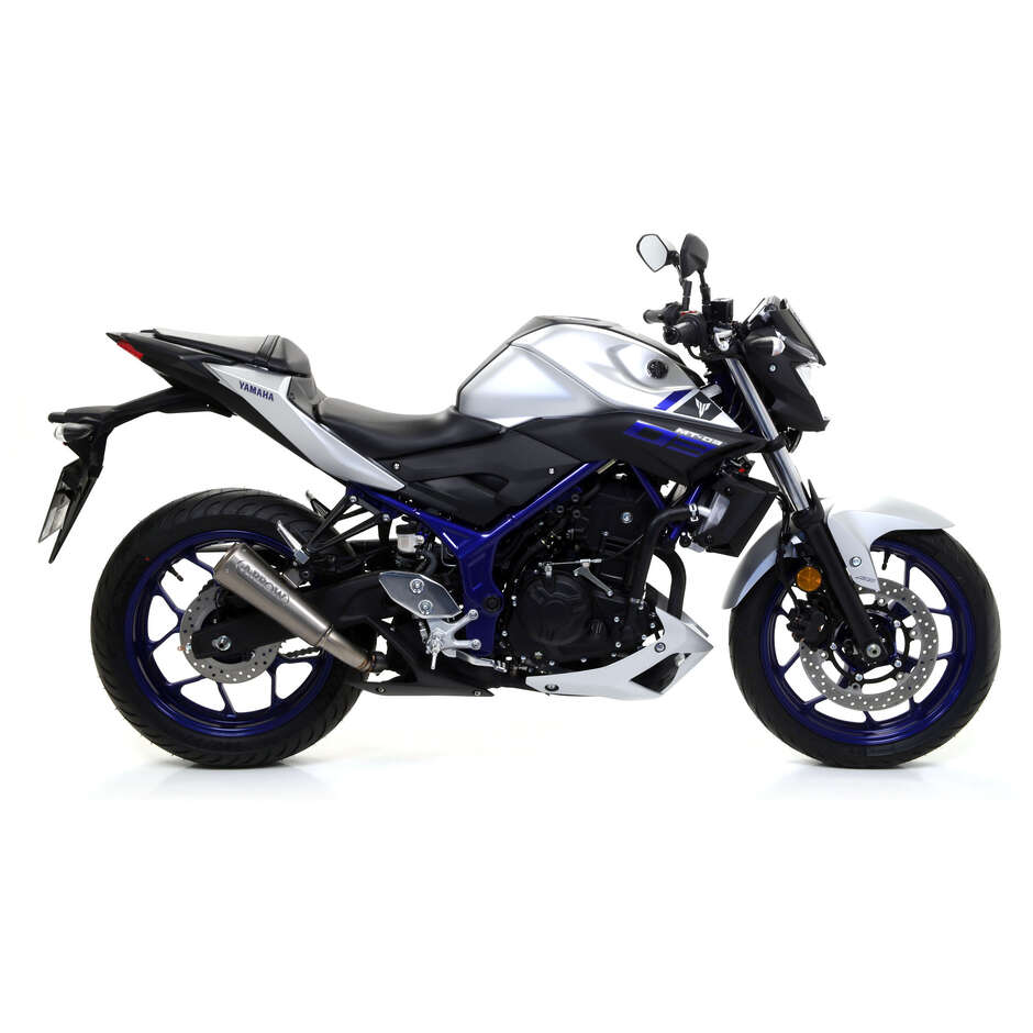 Arrow Pro Race Nichrom Exhaust for Yamaha YZF R3 (15-24); MT-03 (16-19)