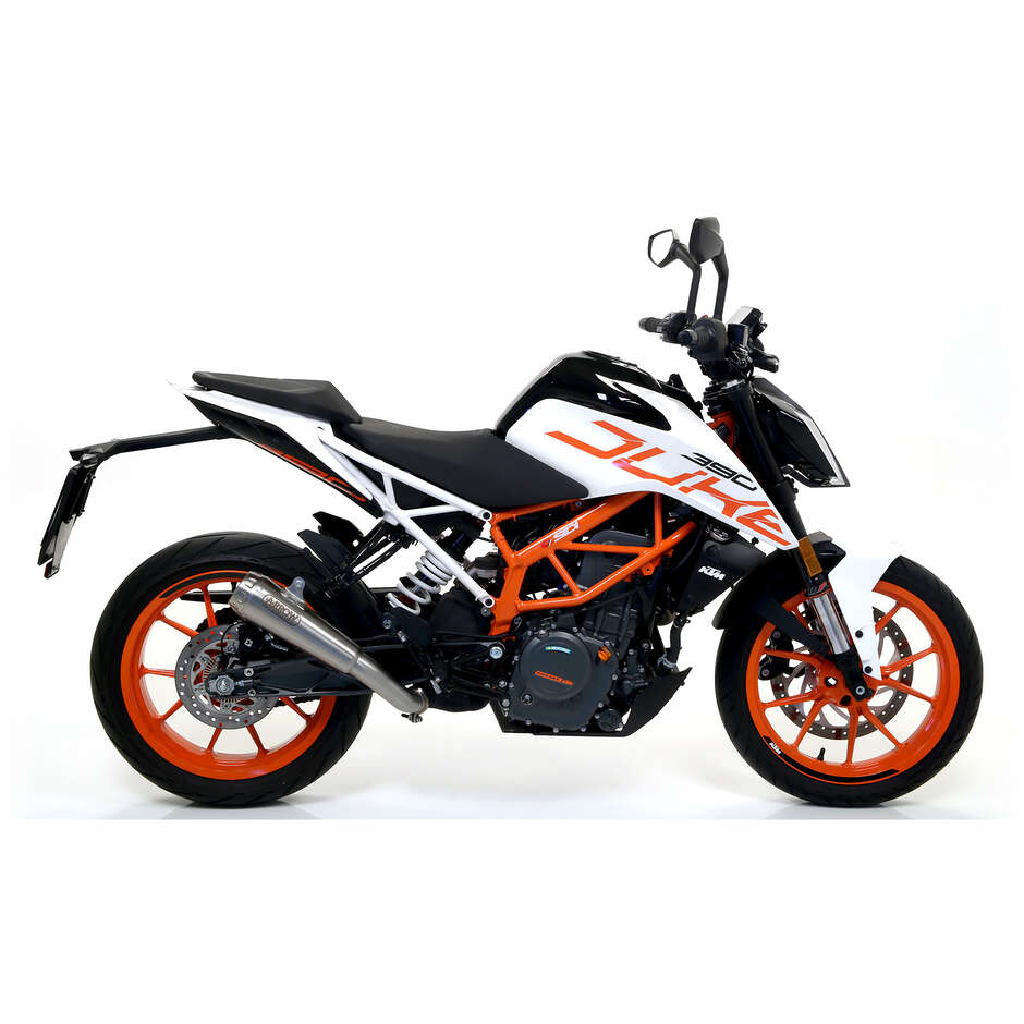 Arrow Pro-Race Nichrom Exhaust Muffler For KTM DUKE 125 / 390 (17-20)
