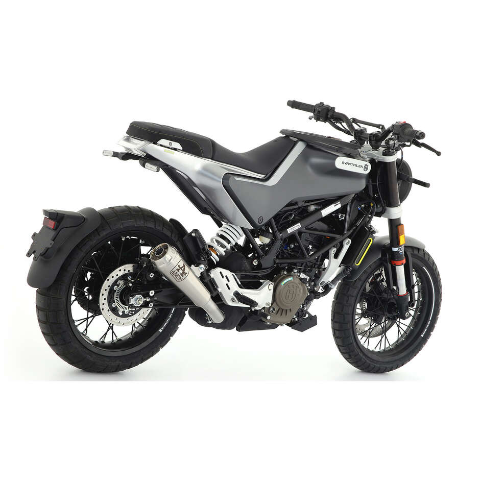 Arrow Pro-Race nichrome Exhaust Muffler For Husqvarna Svartpilen / Vitpilen 125 (21-23)