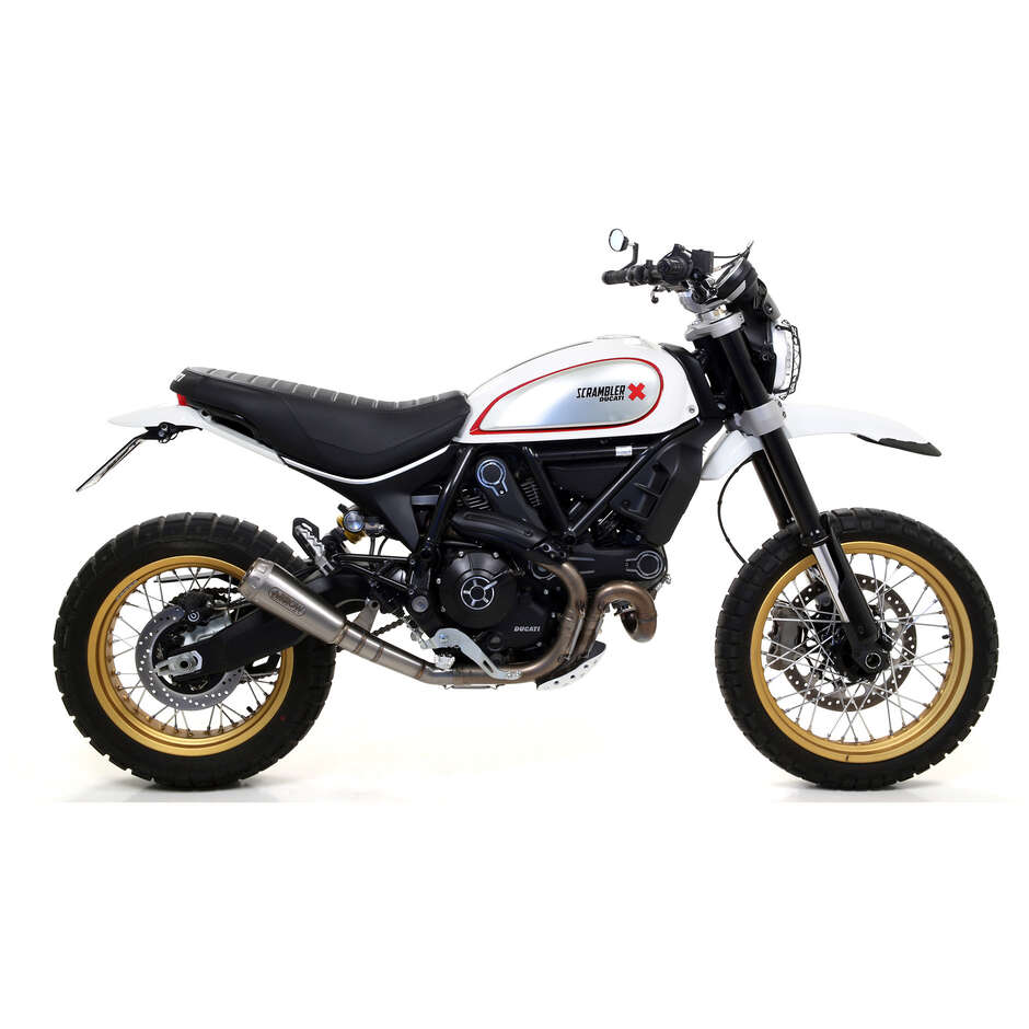 Arrow Pro-Race Titan-Auspuffschalldämpfer für Ducati Scrambler 800 Desert Sled (17-20)
