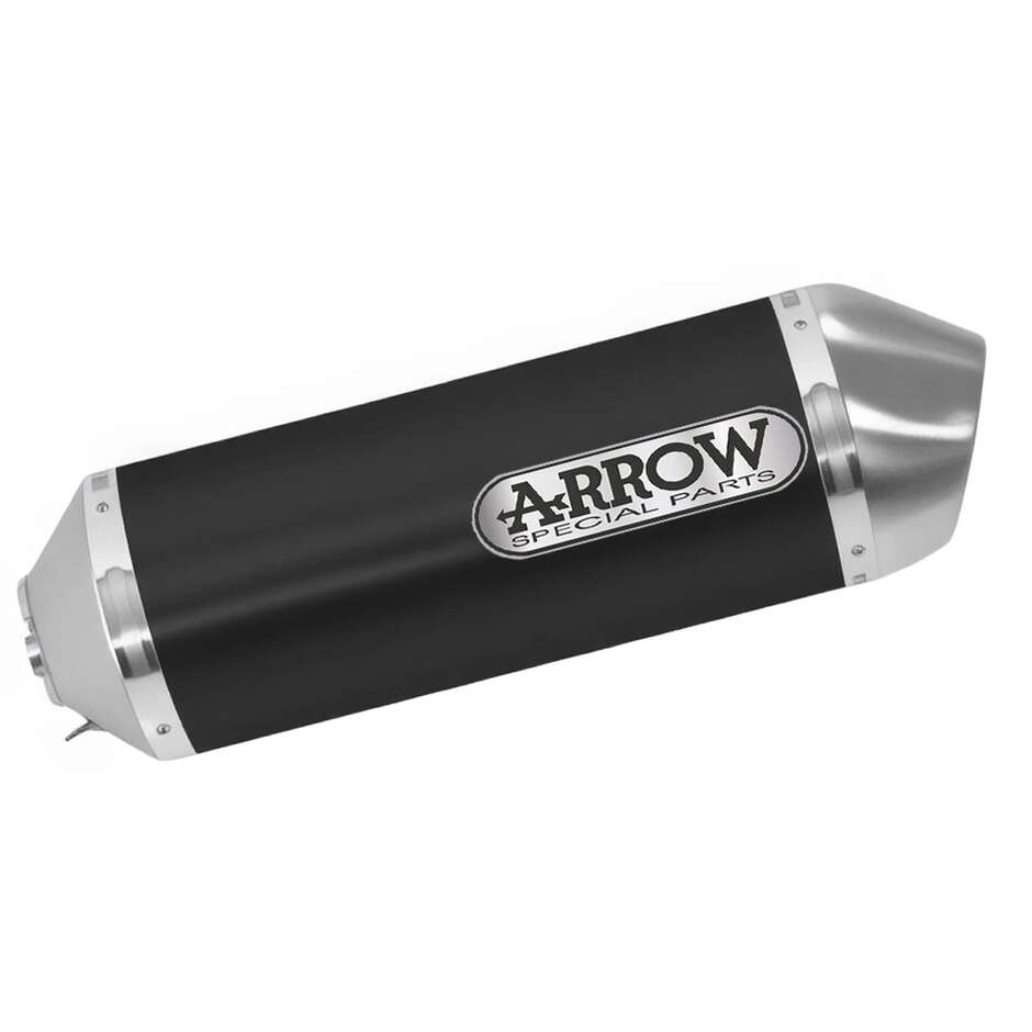 Arrow Race-Tech Aluminum Dark Exhaust Muffler for Suzuki SV 650 (16-24)