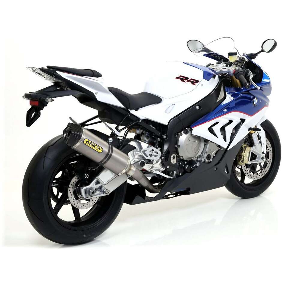 Arrow Race-Tech aluminum exhaust with carby end cap for BMW S 1000 RR (15-16)