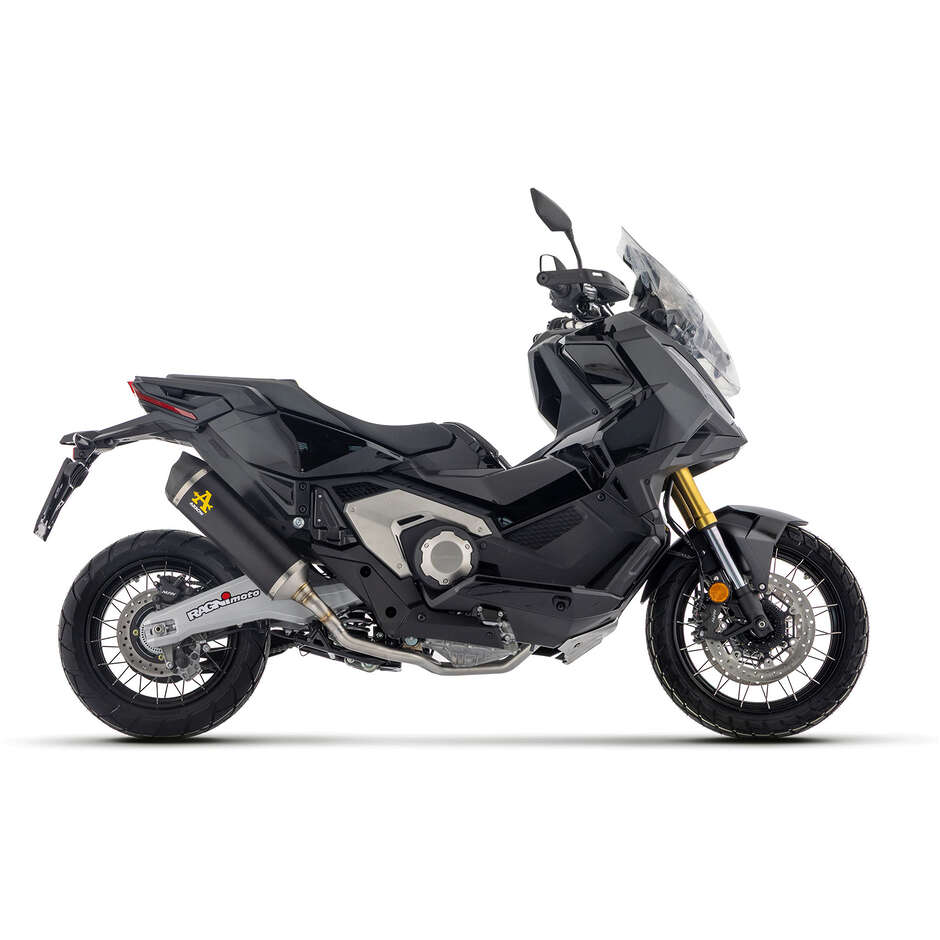 Arrow Race-Tech Auspuffanlage aus dunklem Aluminium mit Vergaser-Endkappe für Honda X-ADV 750 (17-26)