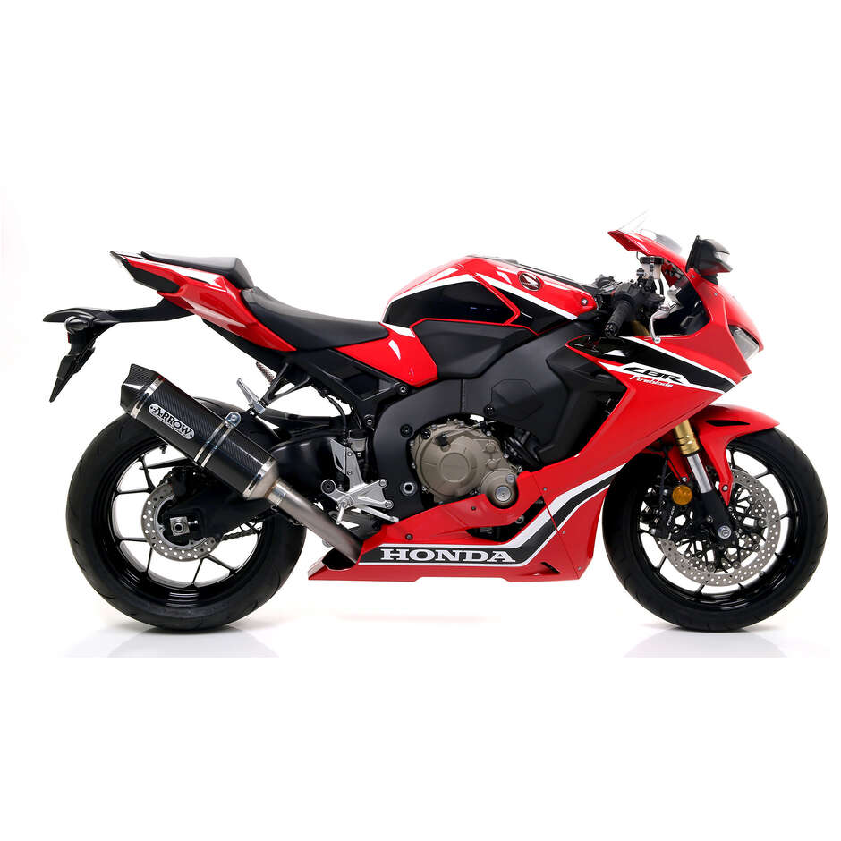 Arrow Race-Tech carbon exhaust with carby end cap for Honda CBR 1000 RR (17-19)