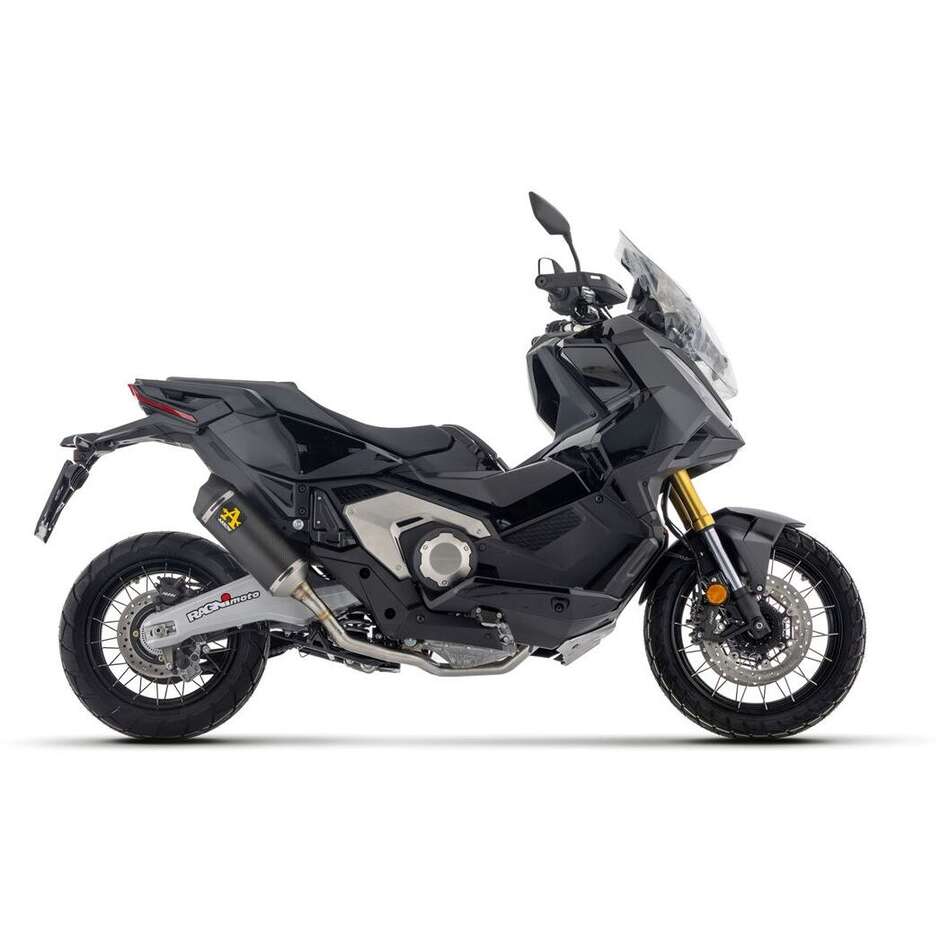 Arrow Race-Tech Carbon Exhaust with Carby End Cap - Short Version For Honda X-ADV 750 (17-26)