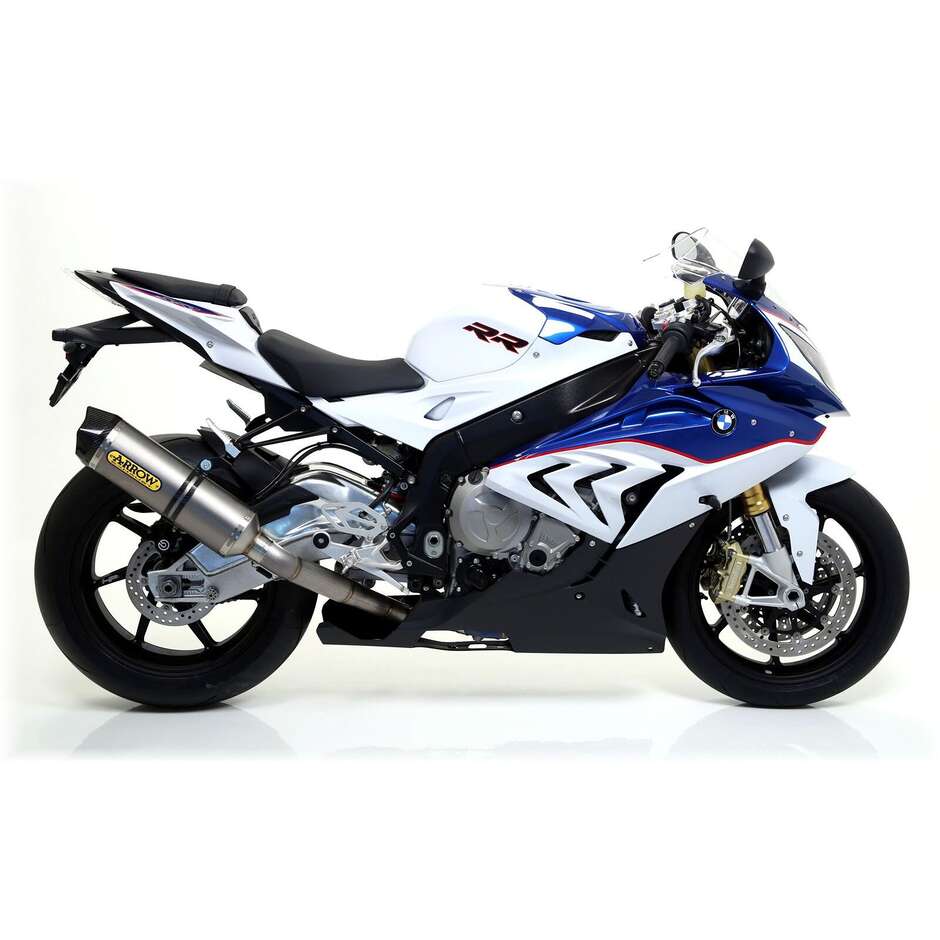 Arrow Race-Tech Titan-Auspuffanlage mit Vergaser-Endkappe für BMW S 1000 RR (15-16)