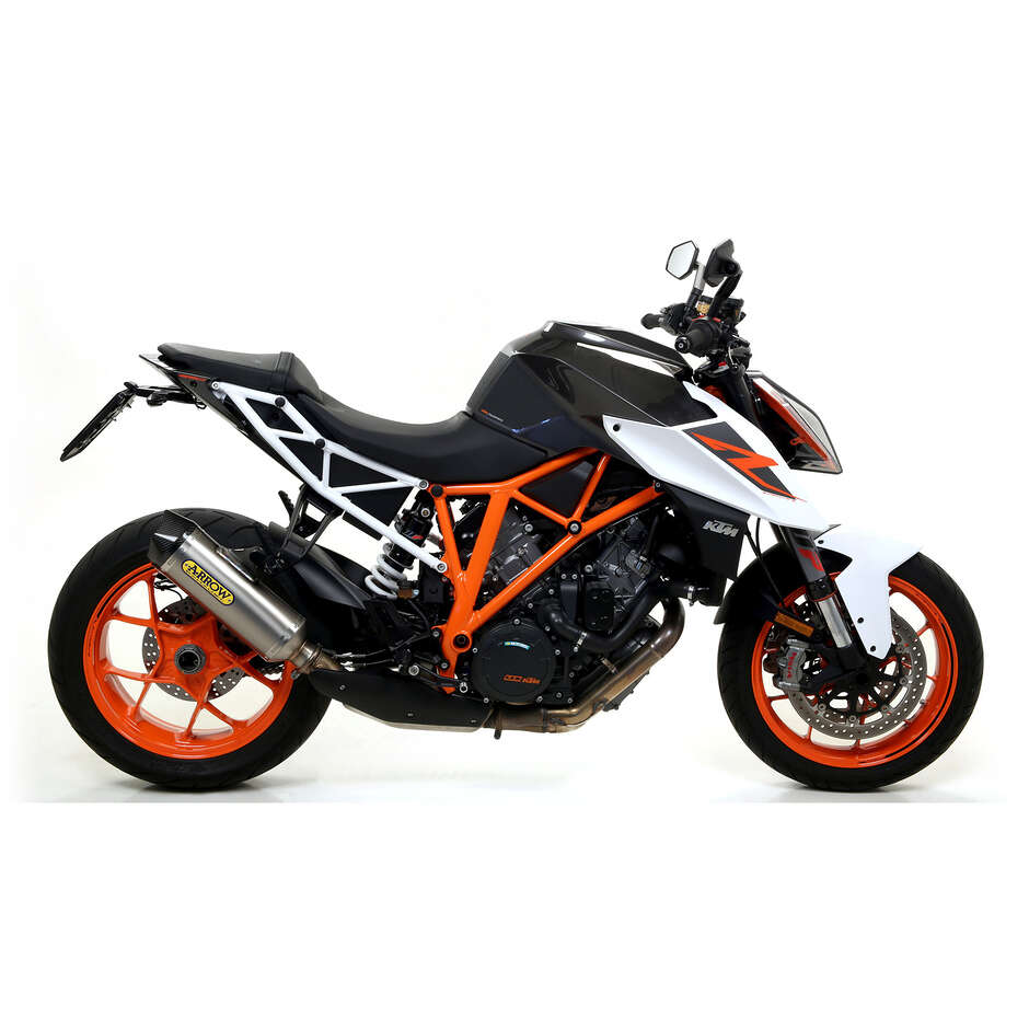 Arrow Race-Tech titanium exhaust with carby end cap for KTM 1290 SuperDuke R (14-19) / 1290 SuperDuke GT (17-24)