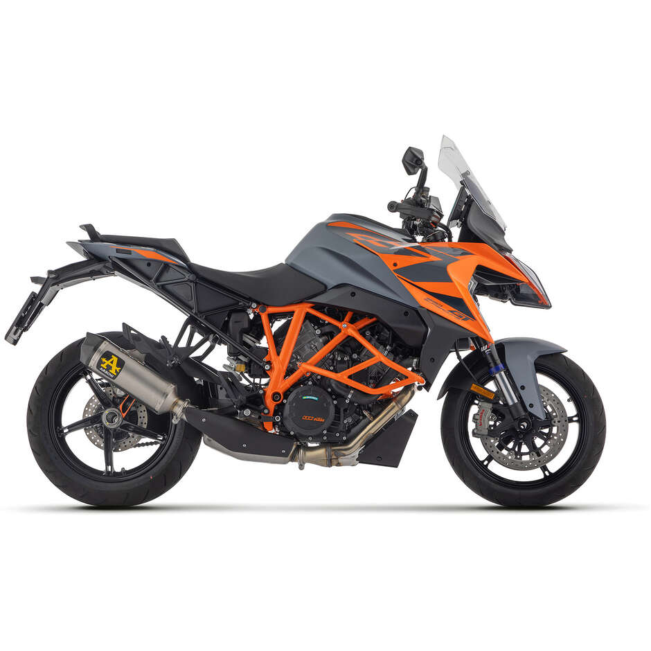Arrow Race-Tech titanium exhaust with carby end cap for KTM 1290 SuperDuke R (14-19) / 1290 SuperDuke GT (17-24)