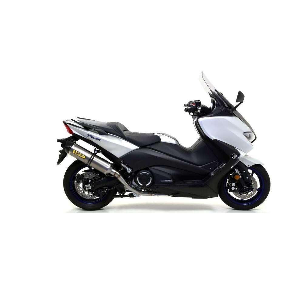 Arrow Race-Tech Titanium Silencer with Carby End Cap for Yamaha TMAX 530