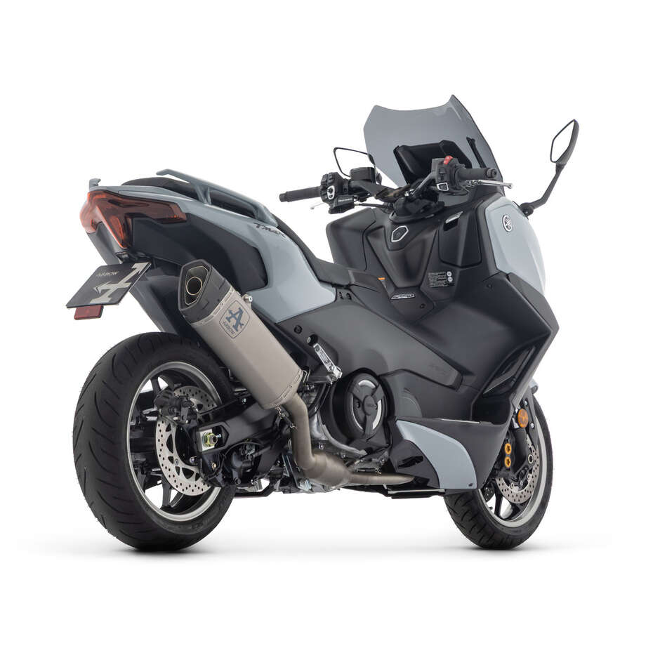 Arrow Racing Complete Exhaust with Titanium Pista Silencer Specific for Yamaha TMAX 560 (25)