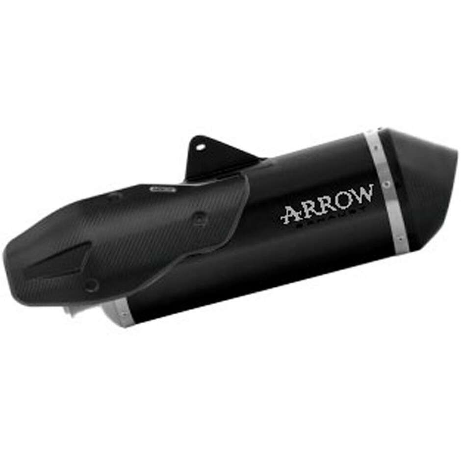 Arrow Sonora Dark Titan-Schalldämpfer mit Vergaserendkappe für KTM 790 Adventure (19-20); 790 Adventure (24); 890 SMT (24-26)